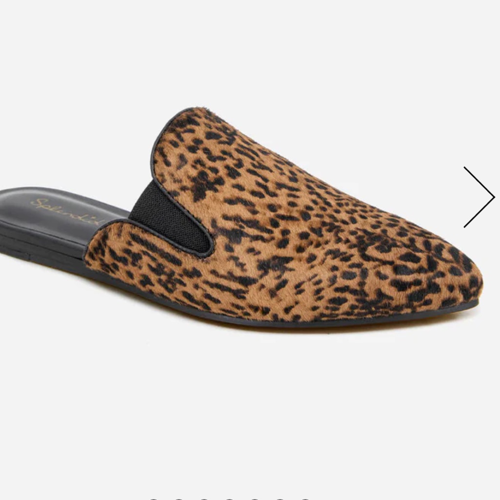 Splendid Leopard Print Mules